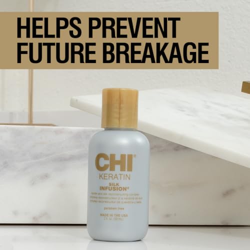 CHI Keratin Silk Infusion Hair Serum Treatment, 2 Fl Oz (Pack of 1)