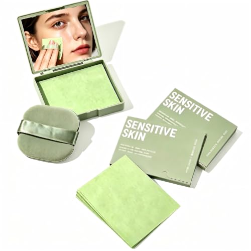 MINXUEYEN Oil Blotting Sheets for Face, 300 Sheets, Portable Matte Shine Control