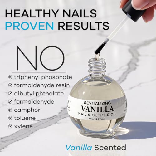 Ellie Chase Cuticle & Nail Oil with Jojoba & Vitamin E, 2.3 fl oz – Vanilla
