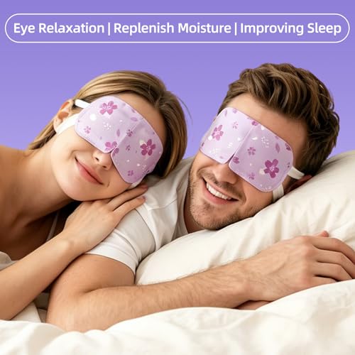 CHAOYA Self-Heating Steam Eye Mask - 16 Disposable Masks for Dry Eyes & Puffiness Relief