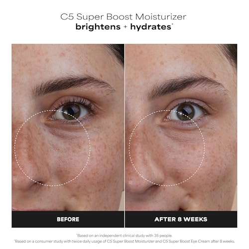 Paula's Choice C5 Super Boost Moisturizer 0.5 Fl Oz | 5% Vitamin C, Squalane for Discoloration & Fine Lines