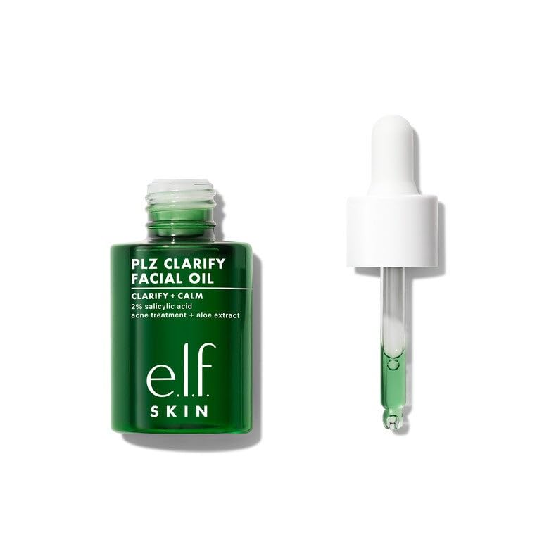 e.l.f. SKIN PLZ Clarify Facial Oil with Salicylic Acid - 1 oz