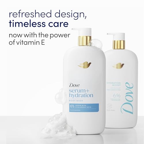 Dove Hydration Boost Serum Body Wash with Hyaluronic Acid, 30 fl oz