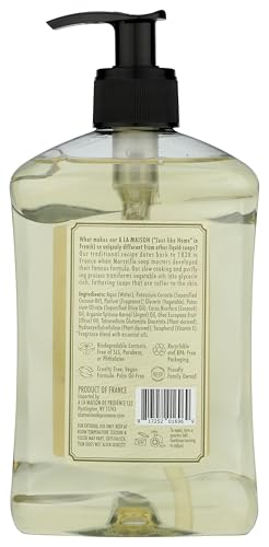 A LA MAISON White Ginger Hand Wash - Natural, Vegan, Biodegradable 16.9 Fl Oz