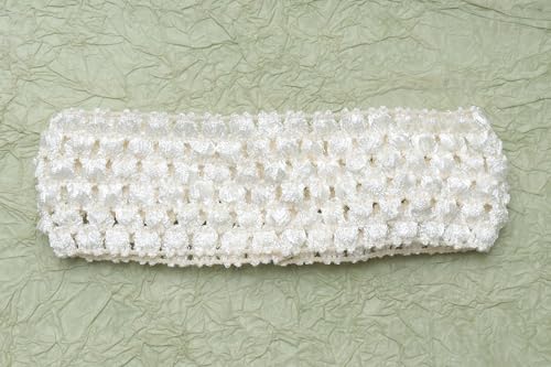 Ruwado 4 Pcs Crochet Headbands - Soft Retro Knitted Hair Accessories