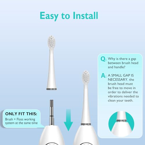 Waterpik Sonic Fusion 2.0 Replacement Brush Heads - 3 Pack