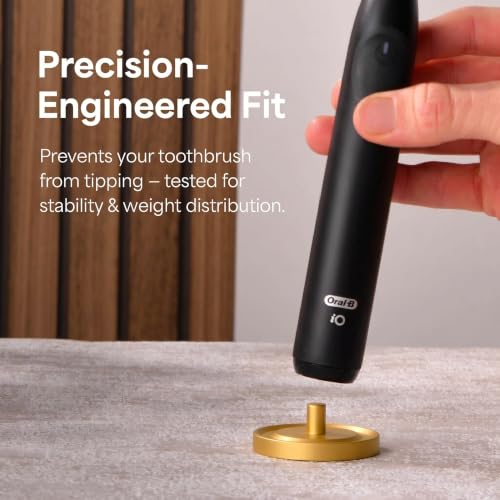 Gold Aluminum Oral-B Electric Toothbrush Holder - Pack of 1