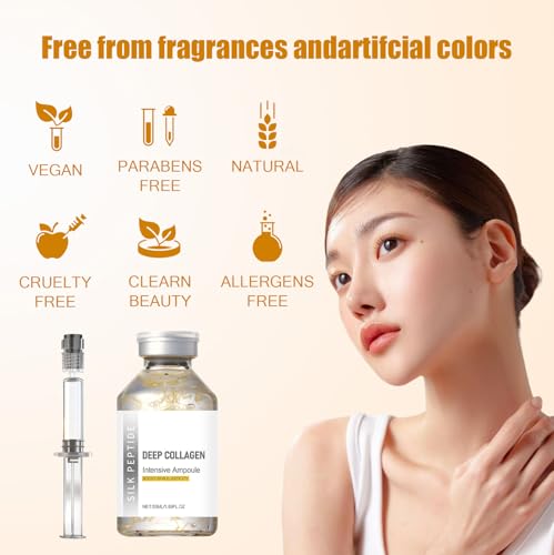 Silk Peptide Intensive Lifting Ampoule - Anti-Aging Facial Essence, 50ml