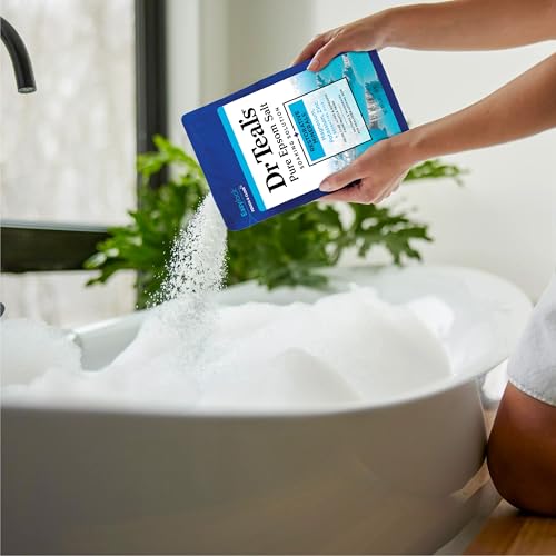 Dr Teal's Pure Epsom Salt with Magnesium, Potassium & Zinc - 3 lbs (Pack of 2)