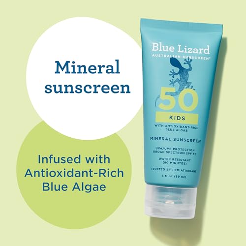 Blue Lizard Kids Mineral Sunscreen Lotion SPF 50 - 3 fl oz