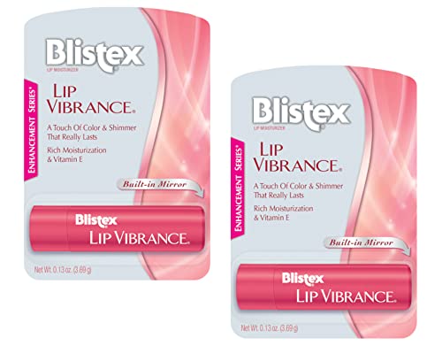 Blistex Lip Vibrance Lip Protectant, 0.13 oz (Pack of 2)