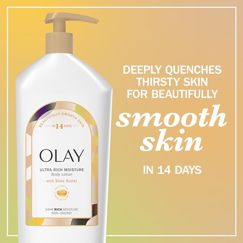 Olay Ultra Rich Moisture Body Lotion with Shea Butter - 24hr Hydration