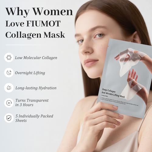 Rosemine Deep Collagen Anti-Wrinkle Lifting Overnight Mask Facial