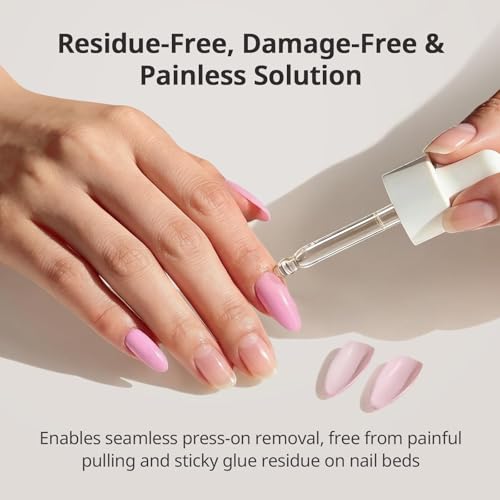 BTArtboxnails Acetone-Free Nail Glue Remover Serum, 30ml