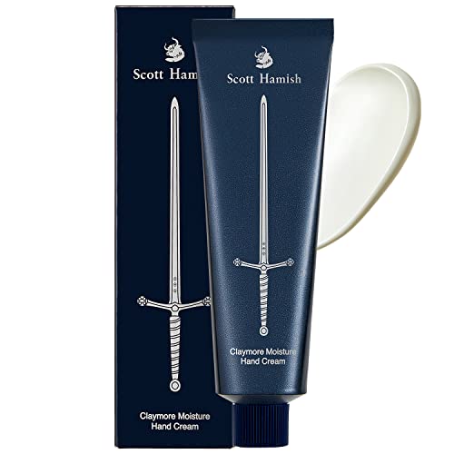 Scott Hamish Claymore Moisture Hand Cream for Men, Shea Butter, 1.69oz
