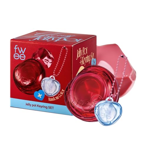 fwee Glowy Jelly Pot Set - Mellow Mango Dewy Lip & Blush Balm