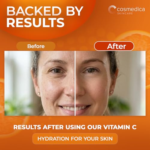 Cosmedica Vitamin C Serum 1 fl oz - Brightening & Anti-Aging with Hyaluronic Acid