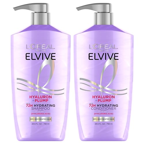 L'Oreal Paris Elvive Hyaluron Plump Shampoo and Conditioner Set