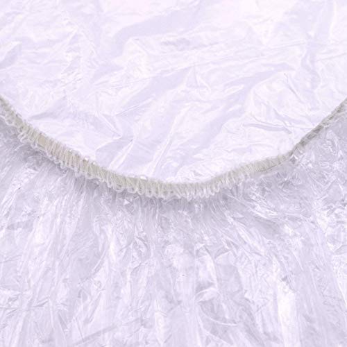 Colortrak Disposable Bouffant Caps for Hair Treatments - Clear