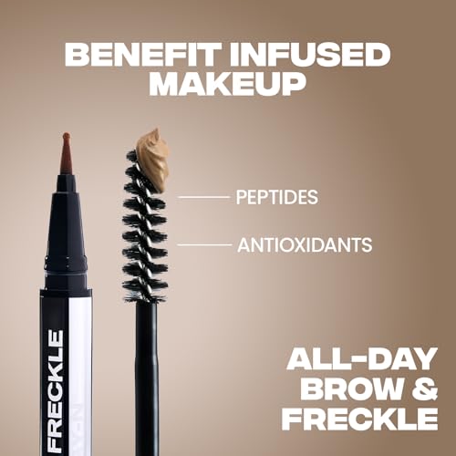 Sacheu 2-in-1 Brow Gel & Freckle Pen - Caramel Latte