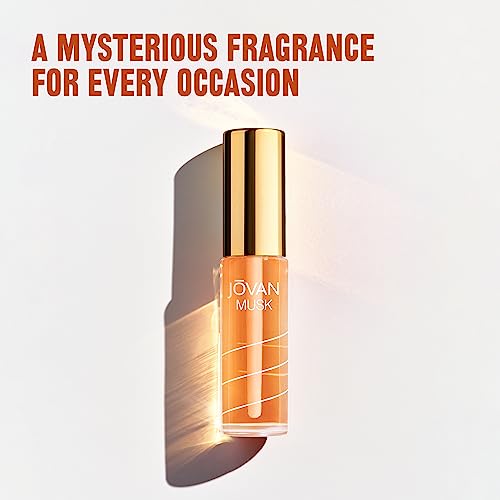 Jovan Musk Perfume Oil for Women - Floral Fragrance 0.33 fl oz