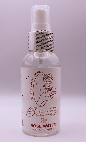 Hydrating Rose Water Facial Mist with Caviar Extract - 3.52 Fl Oz