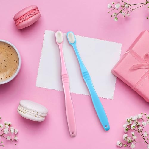 Boao Extra Soft Toothbrushes - 4 Pack for Sensitive Teeth