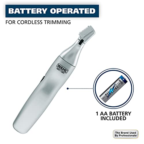Wahl Battery Nose & Ear Hair Trimmer - Multi-Purpose Detail Kit