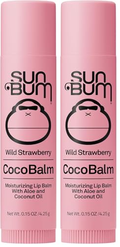 Sun Bum Wild Strawberry Cocobalm - Hydrating Lip Balm Duo