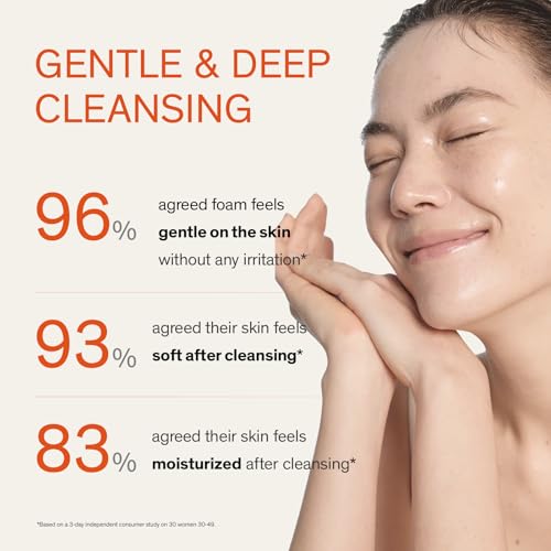 Sulwhasoo Gentle Cleansing Foam - Hydrating Korean Facial Cleanser for All Skin Types