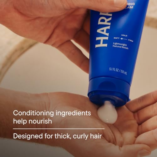 Harry's Taming Hair Cream for Men - 5.1 oz | Soft Hold & Natural Finish