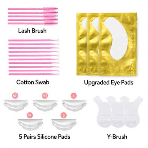 TUBeauty Eyelash Lift Kit - All-In-One Perming Set for Lashes