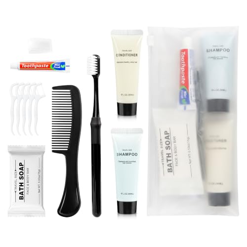 Kocpudu Hygiene Kit - Travel Toothbrush & Toothpaste Set (5-Pack)