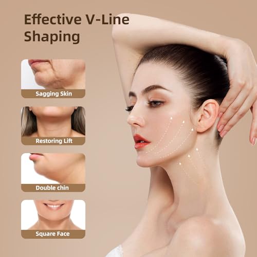 V-Line Chin Strap for Sleep & Yoga - Reusable Jaw & Face Shaping Band