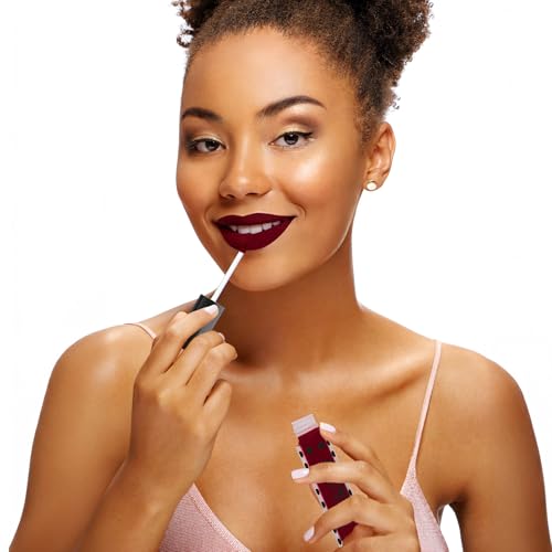 Sacha Cosmetics Hang Over Red Liquid Matte Lipstick 0.2 fl oz - Long-Lasting Velvet Finish