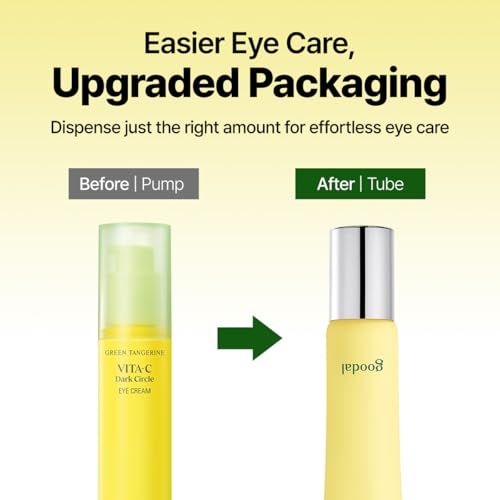 GOODAL Green Tangerine Vitamin C Eye Cream for Dark Circles 30ml