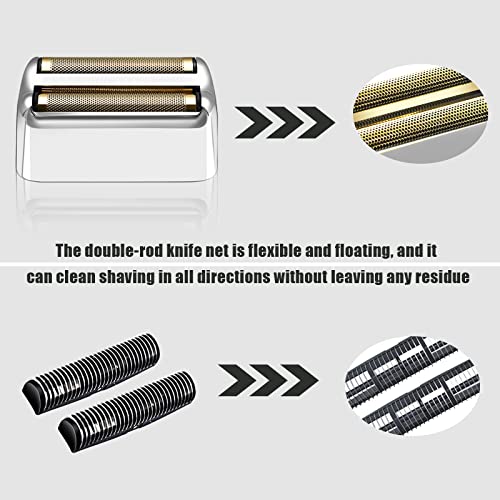 Replacement Foil & Cutter for BaBylissPRO FXFS2 Shaver - 1PC Silver