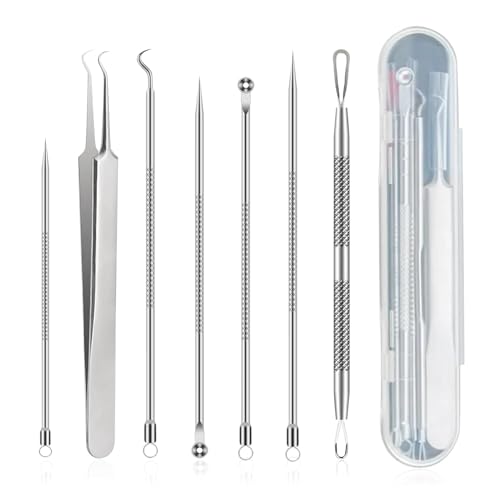 Professional Stainless Steel Blackhead Remover Kit for Acne & Blemish Care