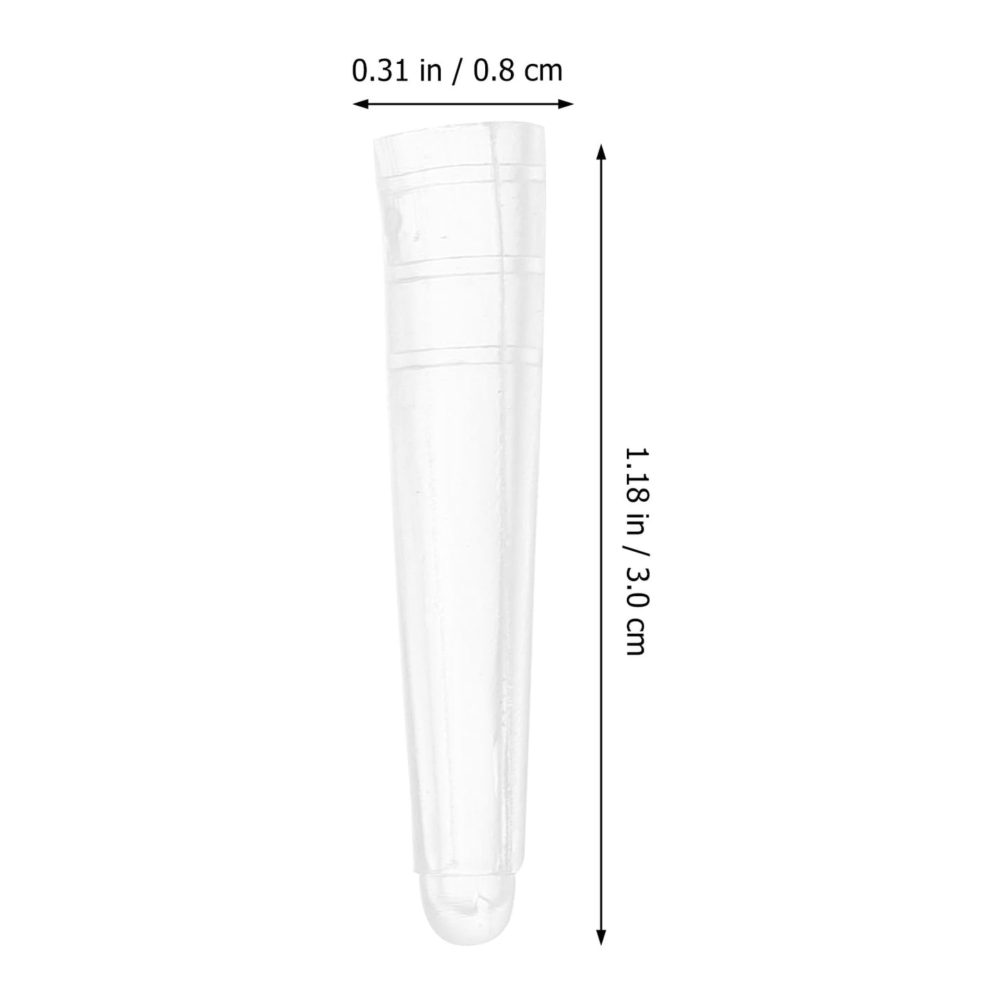 iplusmile 200pcs Tweezers Cover Sleeve Non-Slip Silicone Tip Covers Non-Shown Non-Skid Slip Tips Protector Forceps