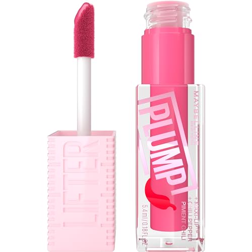 Maybelline Lifter Gloss Plump Lip Gloss - Sheer Bubblegum Pink
