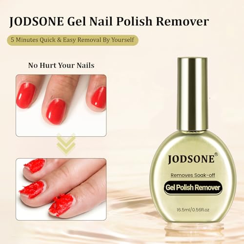 JODSONE 16.5ml Gel Nail Polish Remover - Quick, No Soak Formula