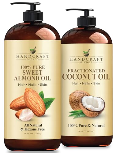 Total Body Hydration Set - Sweet Almond & Fractionated Coconut Oil (2 x 16 Fl Oz)