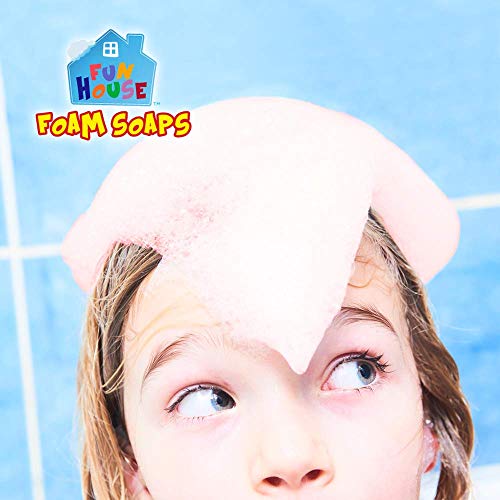 Mika’s Fun House Kids Foaming Body Wash - Green Apple & Raspberry-Lime 2-Pack