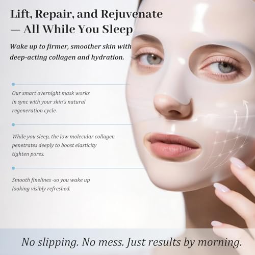 Rosemine Deep Collagen Anti-Wrinkle Lifting Overnight Mask Facial