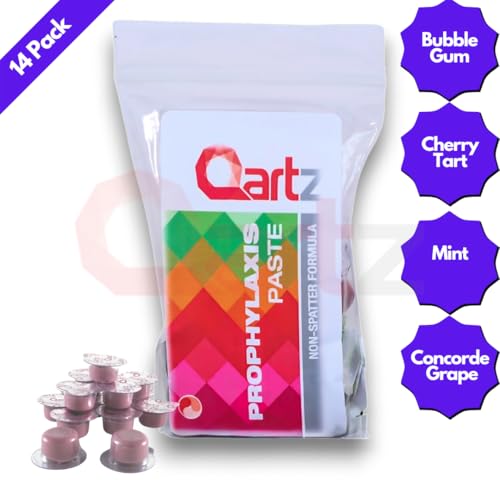 Tooth Polish with Xylitol Bubblegum Flavor - 14 Professional Grit Prophy Cups