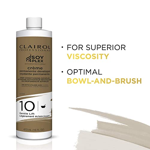 Clairol Professional 10 Volume Crème Developer, 16 Fl Oz (Pack of 2)