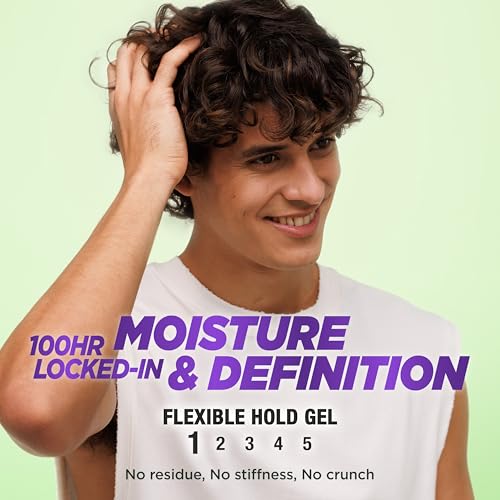 Garnier Fructis Flexi Hold Curls Gel - 100HR Moisture & Definition, 12.5 Fl Oz
