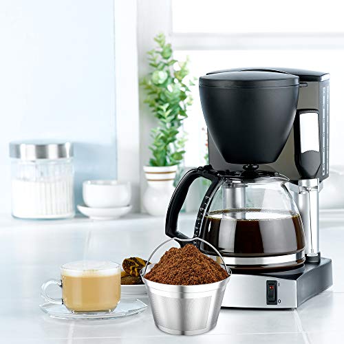 Reusable Stainless Steel Coffee Filter for Mr. Coffee Makers - 4-5 Cup