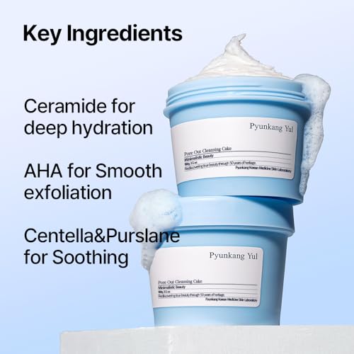 Pyunkang Yul Pore Out Facial Cleanser - Deep Cleansing Clay for All Skin Types (3.38 Fl. Oz)
