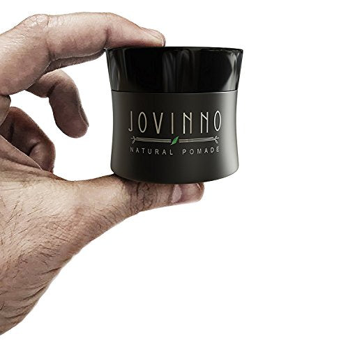 Jovinno Natural Water-Based Hair Pomade - 1.7oz Travel Size for Medium to Strong Hold